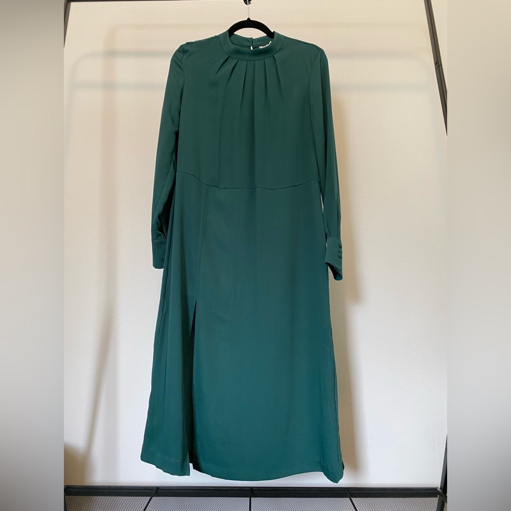 Crepè long dress